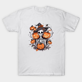 Halloween Skull Terror T-Shirt